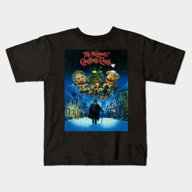 muppets christmas carol Kids T-Shirt by Sabkk